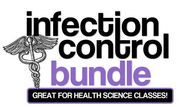 Preview of Infection Control Bundle- Great for Health Science Classes!