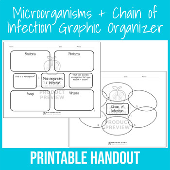 Preview of Infection Control Graphic Organizer