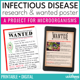 Infectious Disease Research Project & Wanted Poster Activi