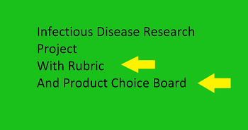 Preview of Infectious Disease Research and Project + Rubric