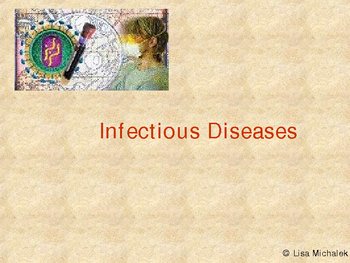 Preview of Infectious Diseases Bacteria Virus PowerPoint Presentation Lesson Plan