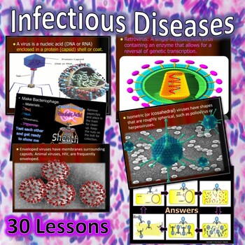 Preview of Infectious Disease Unit, Viruses, Bacteria, Parasites