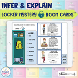 Infer & Explain BOOM Cards™️: Locker Mystery