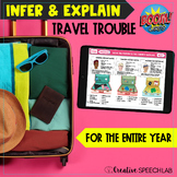 Infer & Explain Travel Trouble BOOM Cards™️ for the Entire Year