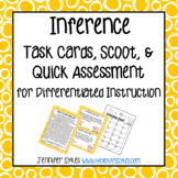 Inference #1 ~ 24 Task Cards, Scoot, Assessment for Differ