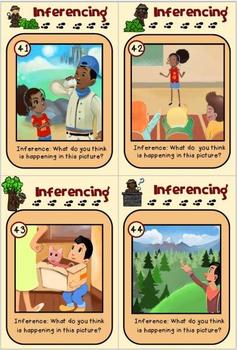 Inference: Activities, Games, Task Cards and Worksheets bundle pack