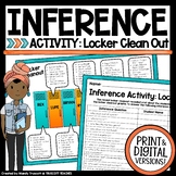 Locker Clean Out Inference Activity: Print and Digital