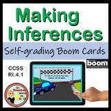 Inference BOOM Cards Digital ELAR I Making Inferences Activity