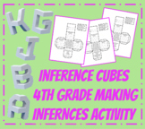 Inference Cubes Making Inferences Activity