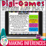 Inference Digital Game | Making Inferences Review Activity