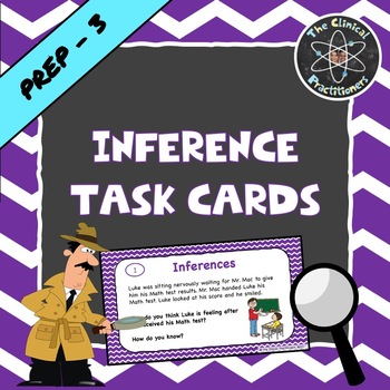 Preview of Inference Distance Learning Task Cards