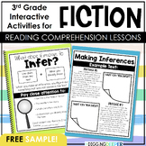 Interactive Reading Notebook 3rd Grade Inference Free Sample
