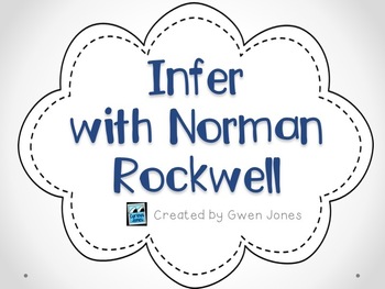 Preview of Inference Power Point - Infer with Illustrations by Norman Rockwell