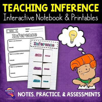 Preview of Inference Reading Strategy Unit: Notes, Practice, & Assessment