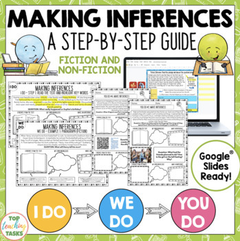 Preview of Making Inferences | Reading Passages, Graphic Organizers and Activities