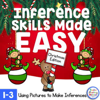 Preview of Inference Skills Using Pictures-Christmas Edition