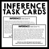 Inference Reading Passages Task Cards