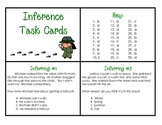 Inference Task Cards - 30 cards