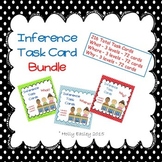 Inference Task Card Bundle - What?,Why?,Where? - 216 Task Cards