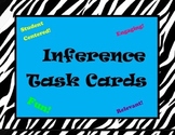 Inference Task Cards, Common Core, 20 Picture Cards, 20 Te