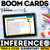 Inference Task Cards | Digital Boom Cards | Grade 3-5