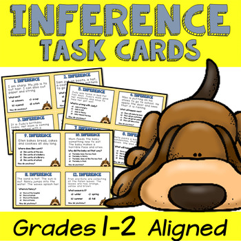 Preview of Inference Task Cards (Grades One and Two)