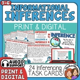 Making Inferences with Informational Text Task Cards Infer
