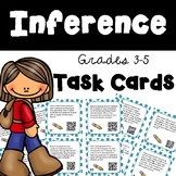 Inference Task Cards with and without QR Codes - Test Prep