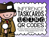 Inference Task Cards with QR Codes {POSTER included!}
