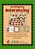 Inference - a fun board game and task cards