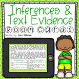 Inference and Text Evidence Boom Cards | Distance Learning