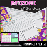 Inference of the Day - Inference Worksheets w/ Google Slid