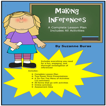 Preview of Inferences: Complete Lesson Plan and All Activities
