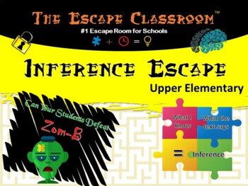 Preview of Inferences Escape Room (Upper Elementary) | The Escape Classroom