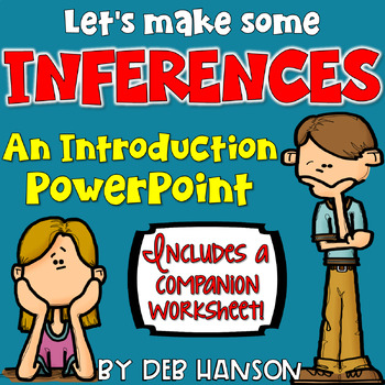 Preview of Inferences PowerPoint Lesson with Practice Passages