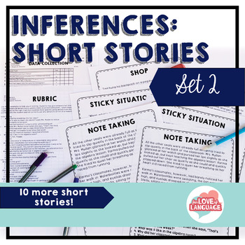 Preview of Inferences: Short Stories Set 2