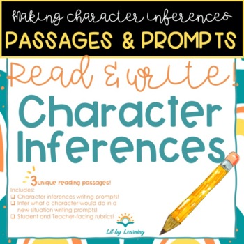 Preview of Inferences about Character Motivation | Reading Passages & Writing Prompts