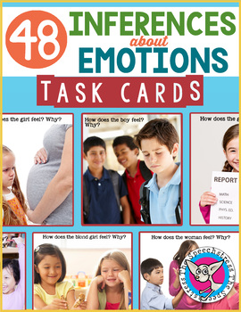 Preview of Inferences about Emotions Task Cards
