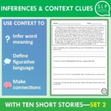 Inferences and Context Clues Short Stories for Speech Ther