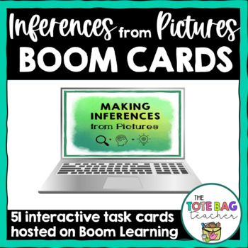 Preview of Inferences from Pictures Boom Cards