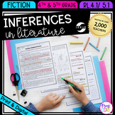 Inferences in Literature Reading Passages Questions RL.4.1