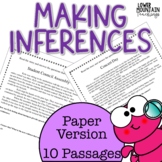 Inferencing Passages Making Inferences Finding Text Eviden
