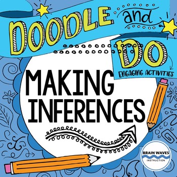 Preview of Inferencing Activities - Doodle Notes with Inference Reading Passages