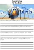 Inferencing: For the Birds Disney Pixar Short Film