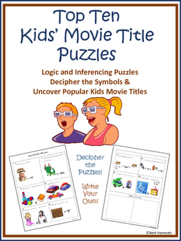 Preview of Inferencing & Logic Movie Puzzles