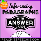 Inferencing Paragraphs Card Deck
