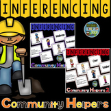 Inferencing Task Cards with Community Helpers Bundle