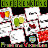 Inferencing Task Cards with Fruits and Vegetables