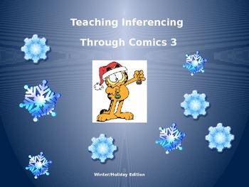 Preview of Inferencing Through Comics - Holiday/Winter Edition