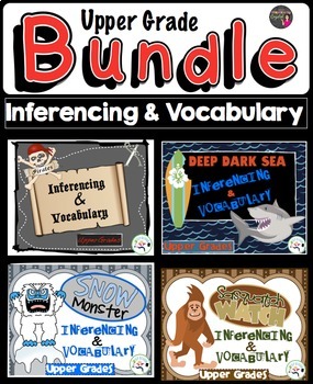 Preview of Inferencing & Vocabulary Adventure Bundle